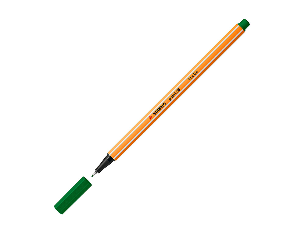 FINELINER STABILO POINT 88 VERDE 36