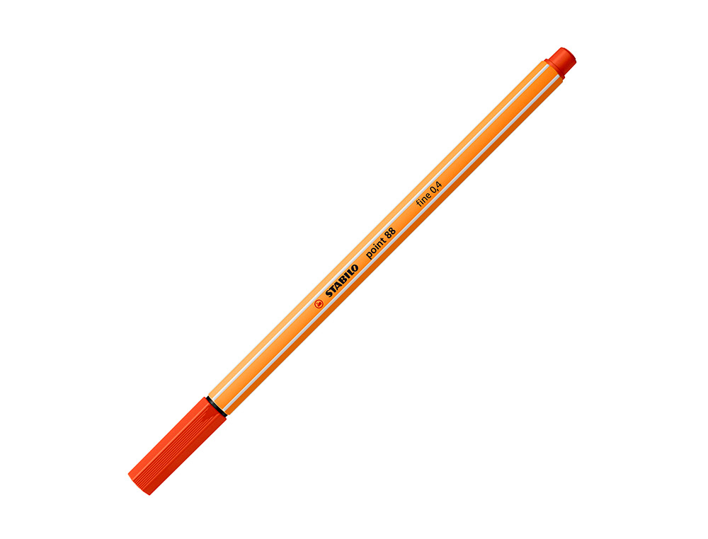 FINELINER STABILO POINT 88 VERMELHO 40
