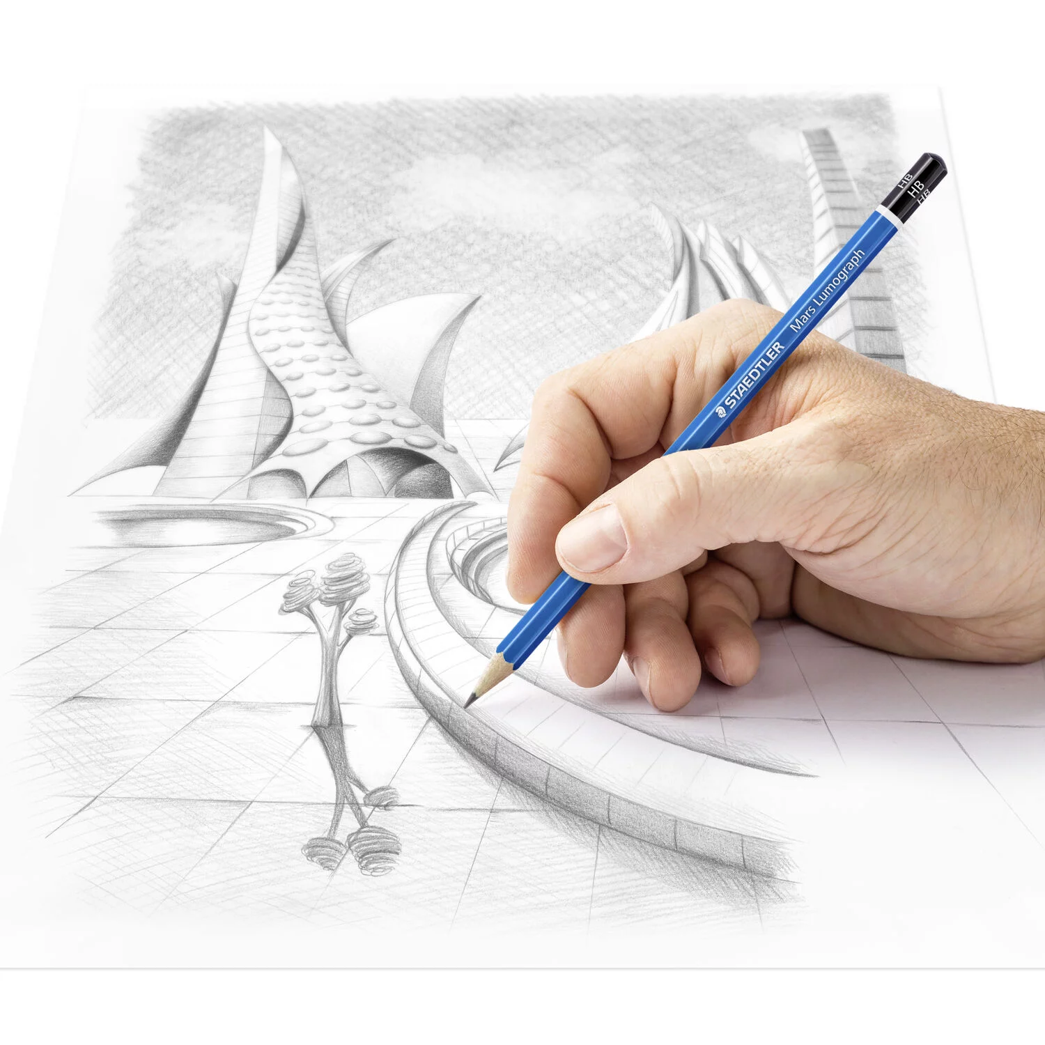 LAPIS GRAFITE STAEDTLER LUMOGRAPH 100-G24 CAIXA C/24 LÁPIS 2