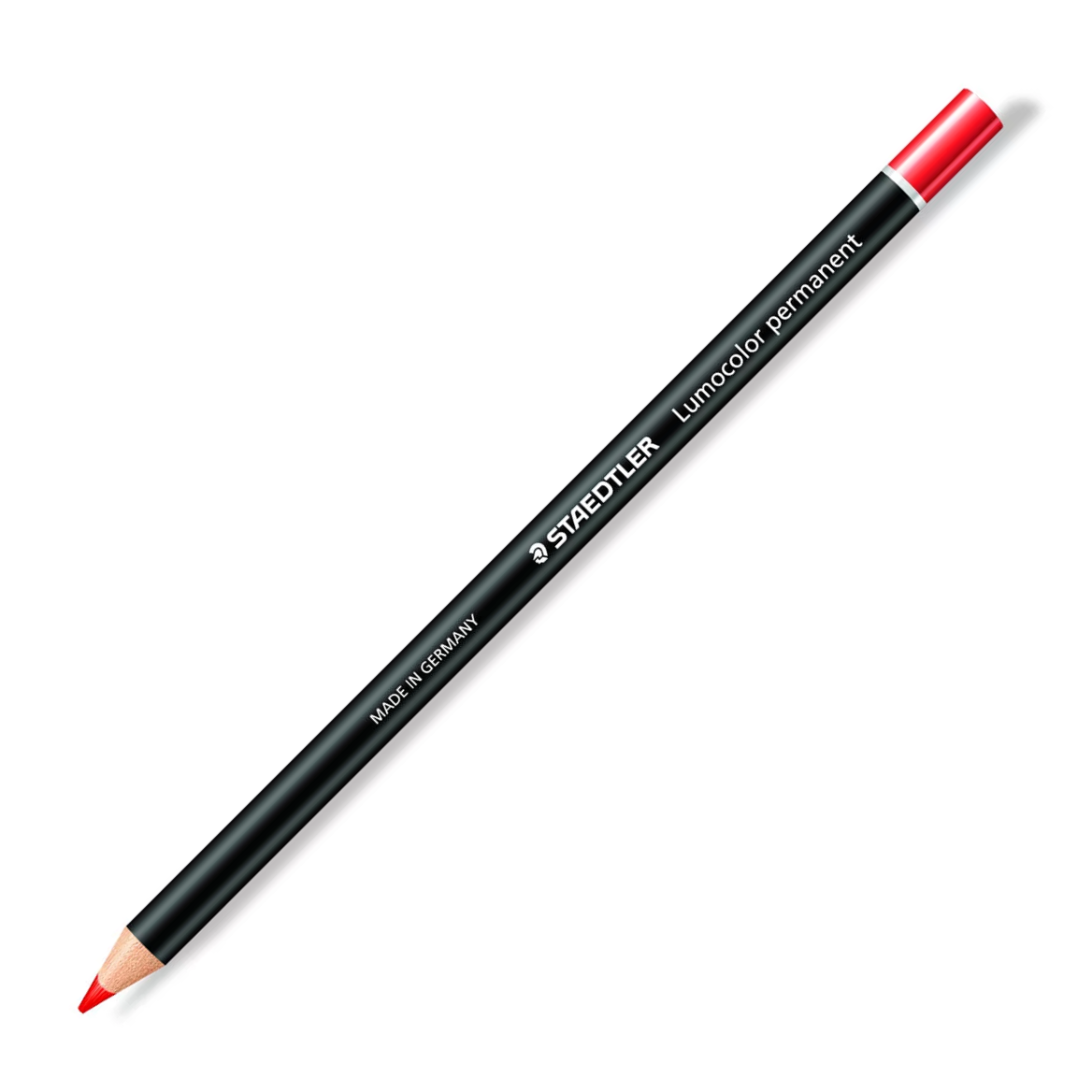 LAPIS STAEDTLER PERMANENTE DERMATOGRÁFICO GLASOCHROM 108.202 VERMELHO