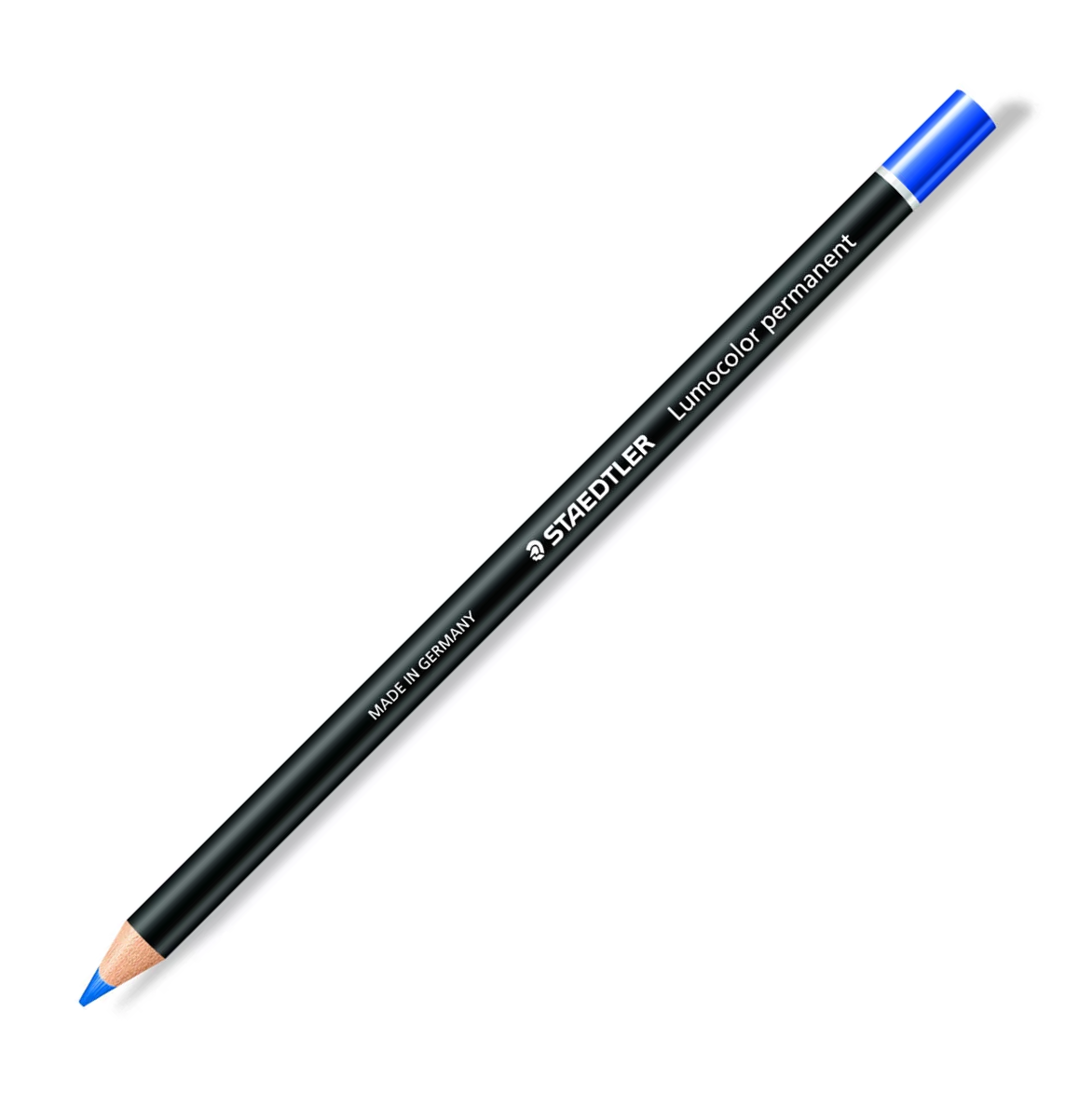 LAPIS STAEDTLER PERMANENTE DERMATOGRÁFICO GLASOCHROM 108.203 AZUL