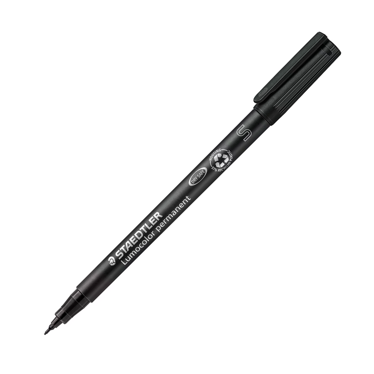 MARCADOR STAEDTLER LUMOCOLOR SF313 0.4MM PERMANENTE PRETO
