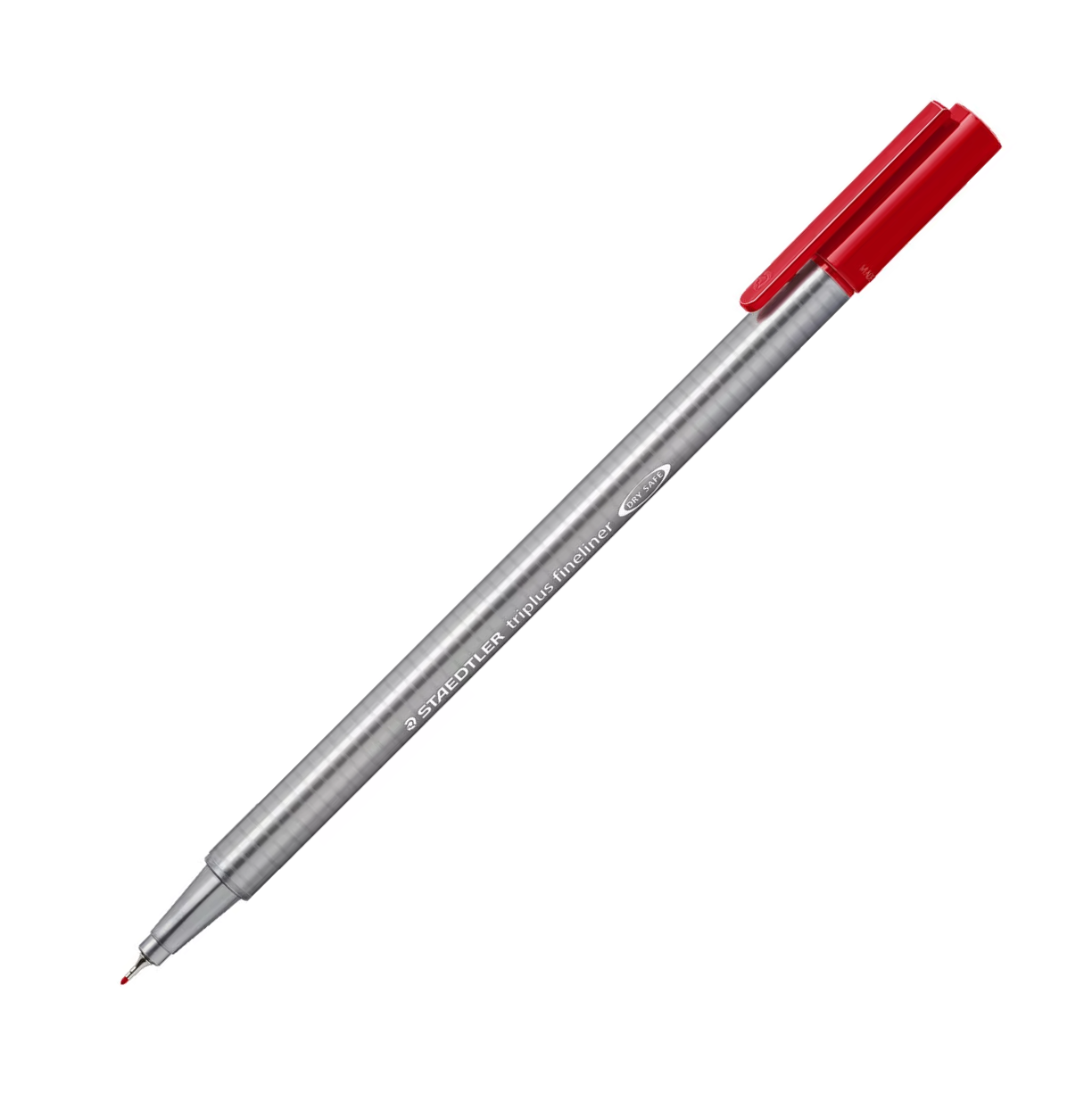 FINELINER STAEDTLER TRIPLUS FIBRA DRY SAFE VERMELHO 334-2