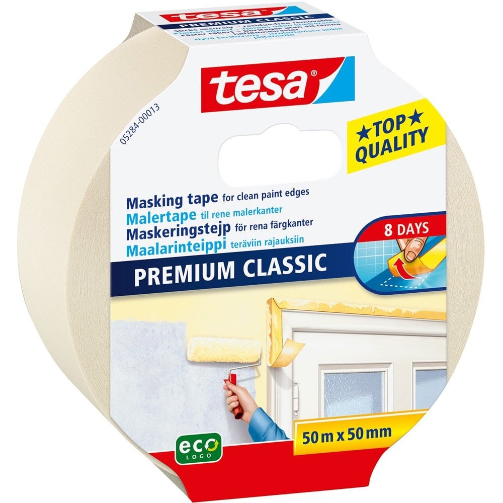 FITA ADESIVA MASKING PINTURA TESAKREPP CLASSIC ROLO 50MX50MM 05284-00016-06