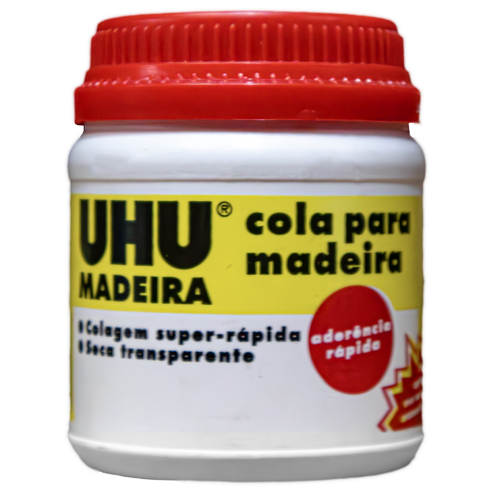 COLA UHU MADEIRA SECAGEM RÁPIDA 250GR