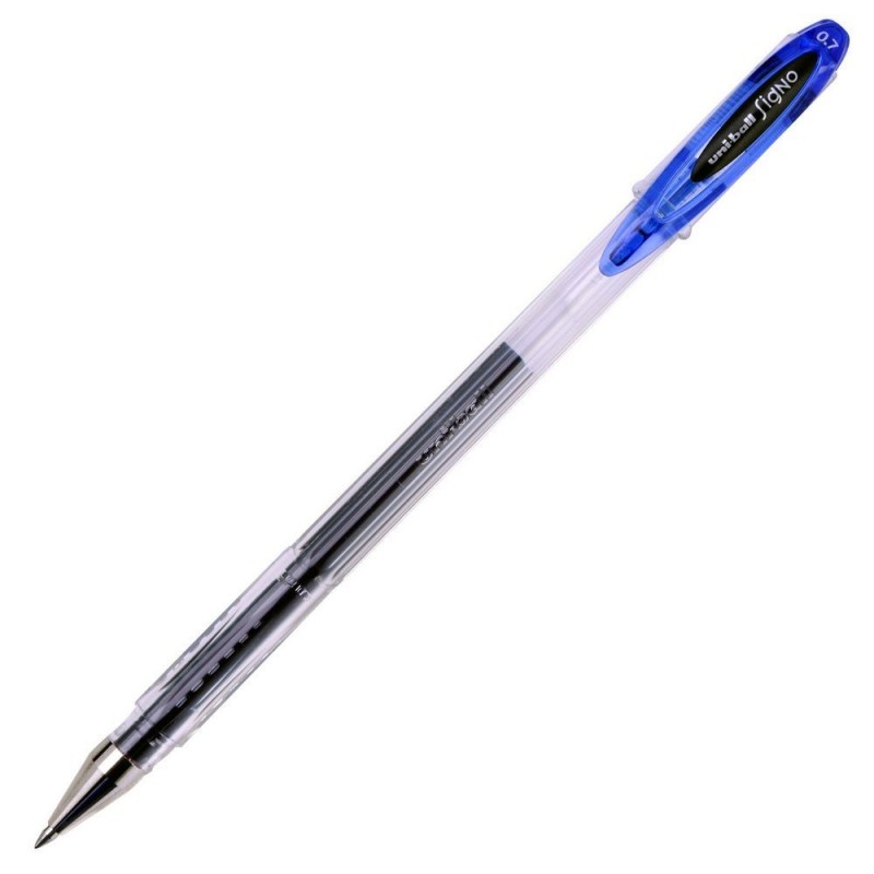 MARCADOR UNI-BALL SIGNO GEL UM-120 0.7MM/0.4MM AZUL