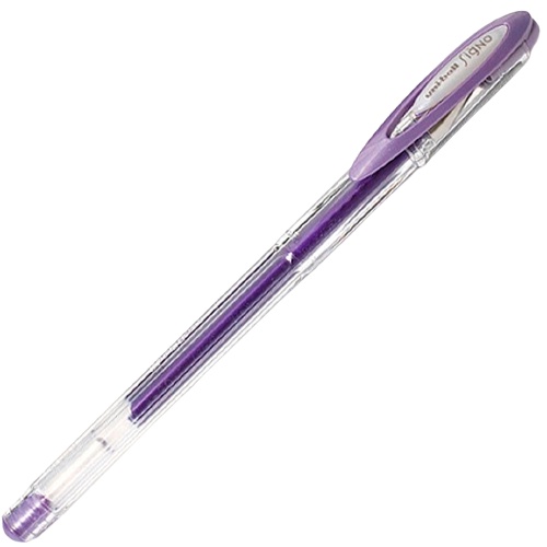 MARCADOR UNI-BALL SIGNO GEL UM-120 0.7MM/0.4MM METAL VIOLETA