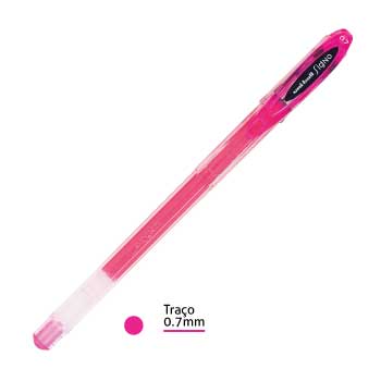 MARCADOR UNI-BALL SIGNO GEL UM-120 0.7MM/0.4MM ROSA
