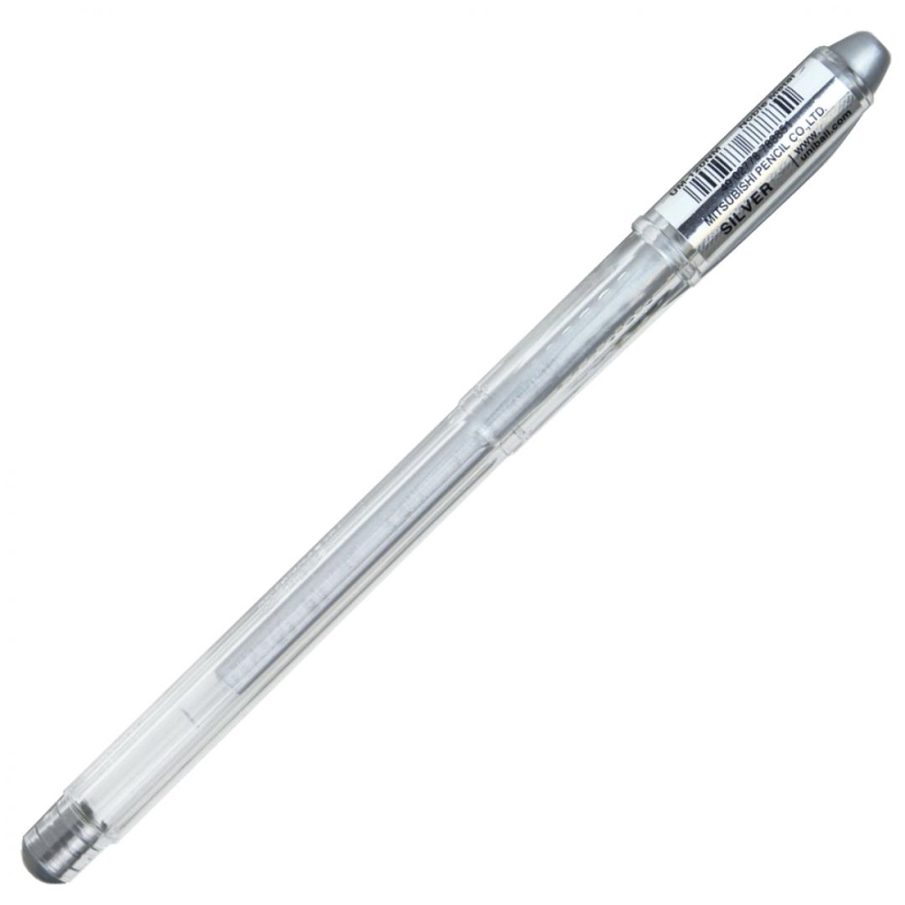 MARCADOR UNI-BALL SIGNO GEL UM-120 0.7MM/0.4MM PRATA