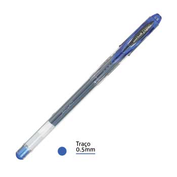 MARCADOR UNI-BALL SIGNO GEL UM-120 0.5MM/0.3MM AZUL