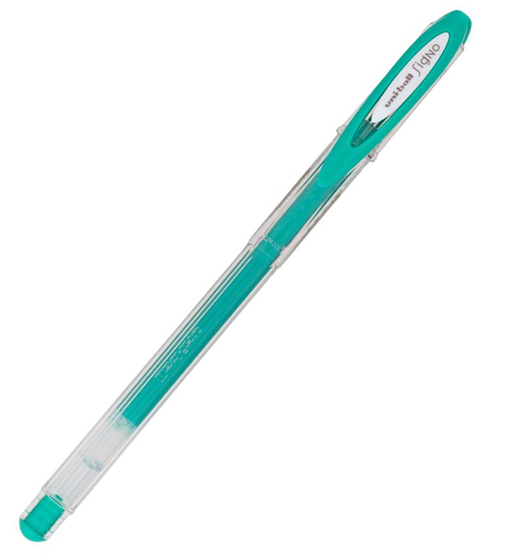 MARCADOR UNI-BALL SIGNO GEL UM-120 0.7MM/0.4MM ANGEL VERDE