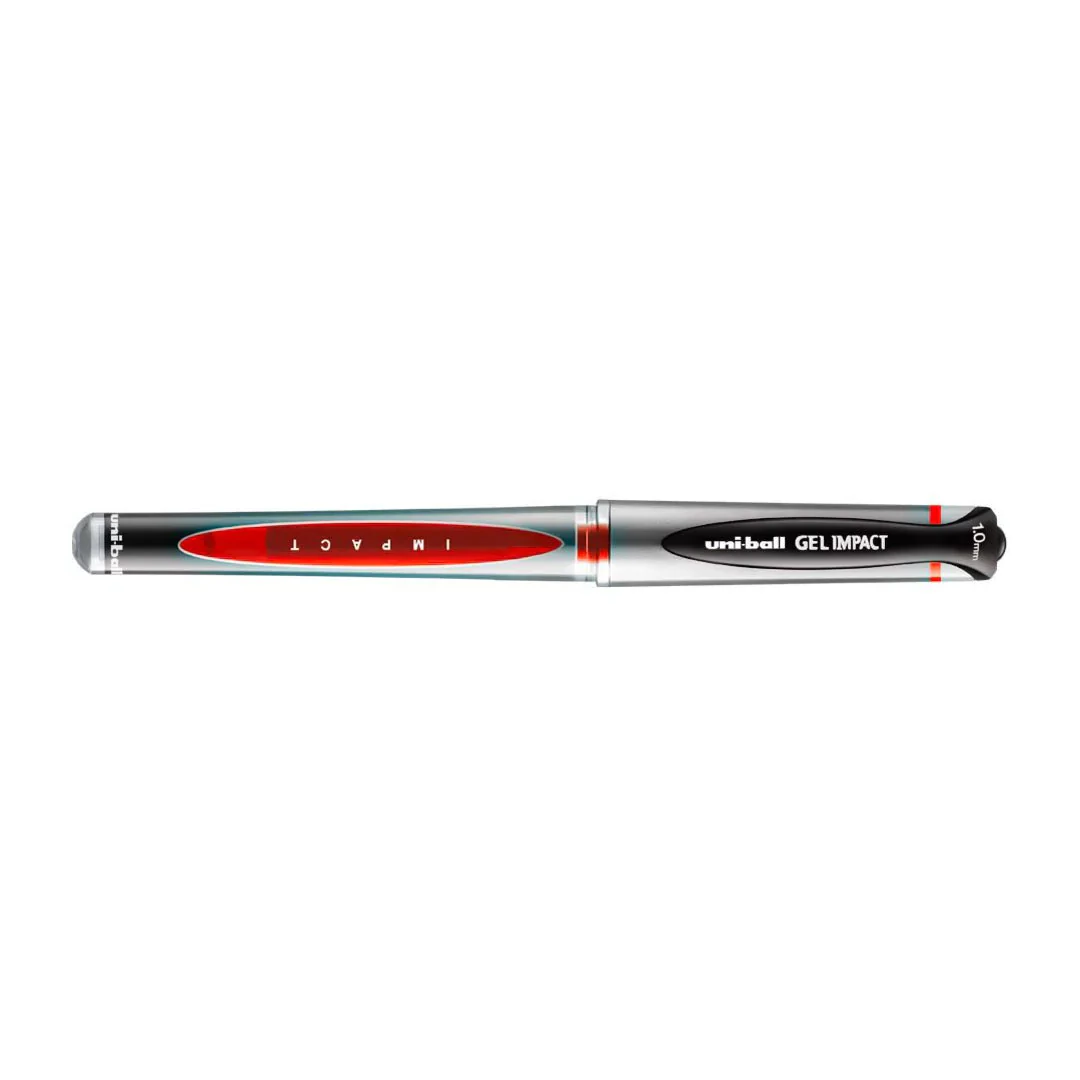 MARCADOR UNI-BALL SIGNO GEL UM-153 1.0MM/0.6MM VERMELHO