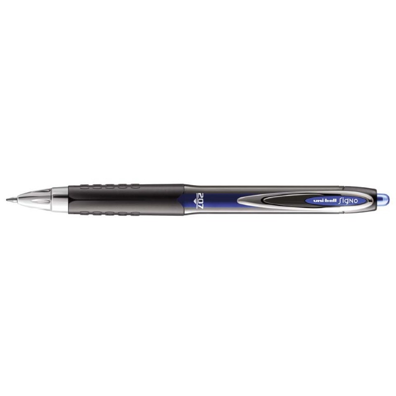 MARCADOR UNI-BALL SIGNO GEL UMN-207 0.7MM/0.4MM AZUL