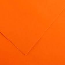 CARTOLINA IRIS 185GR 50X65CM - LARANJA 0