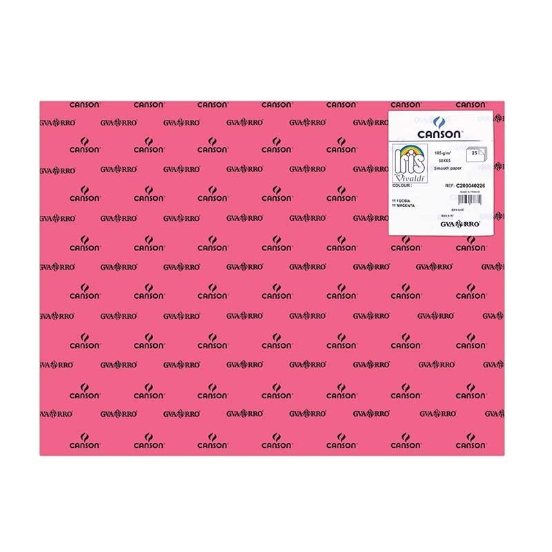 CARTOLINA IRIS 185GR 50X65CM - FUCSIA 40364 0