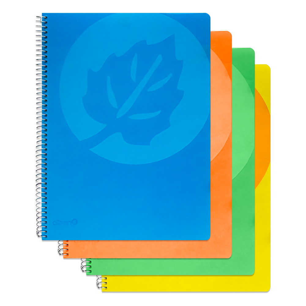 CADERNO ESPIRAL A4 70G 120FLS XADREZ CAPA PP ALBAN AC1031/AC1032 15375