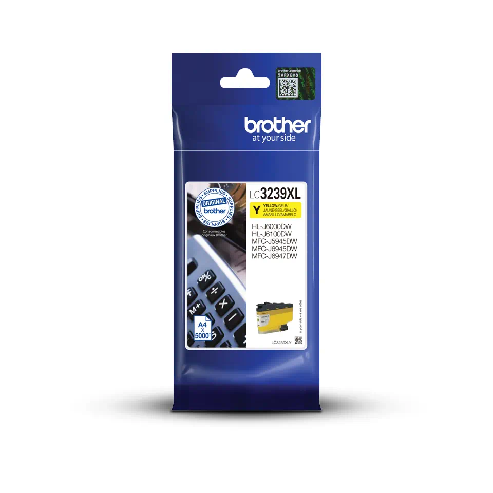 TINTEIRO BROTHER LC3239XLY AMARELO