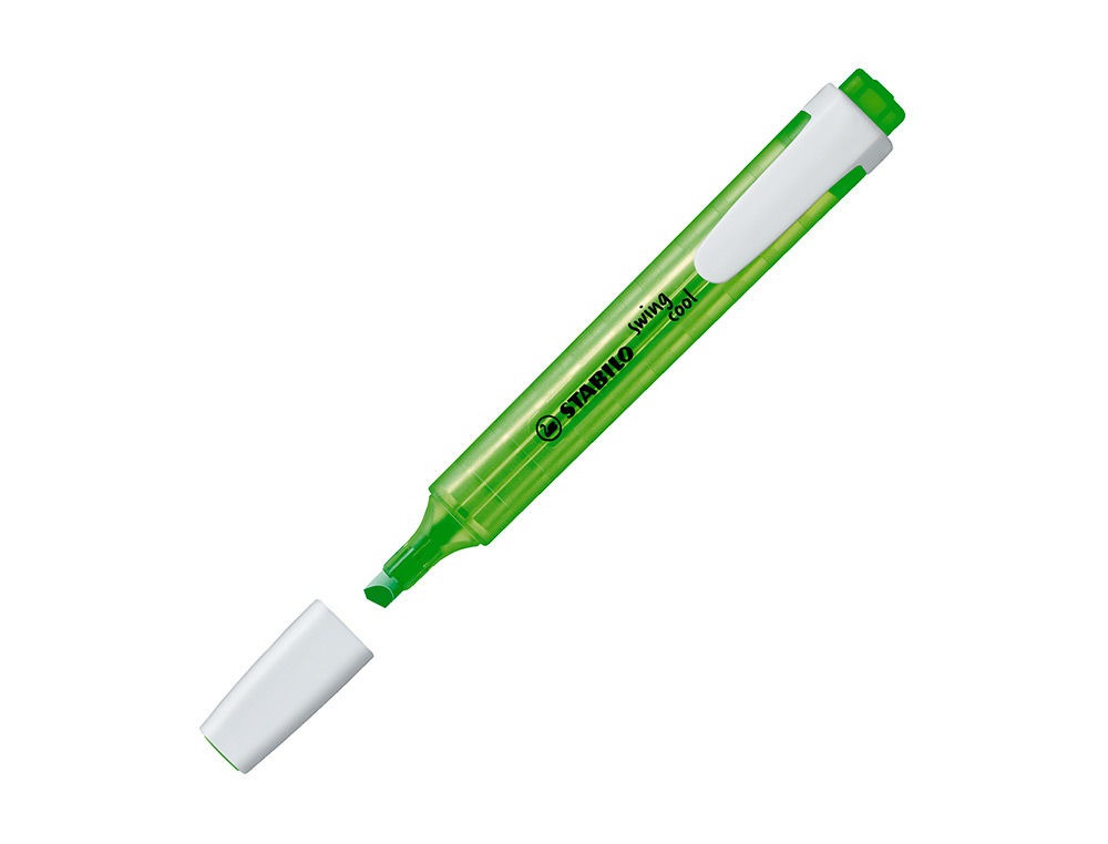 MARCADOR STABILO SWING COOL FLUOR VERDE