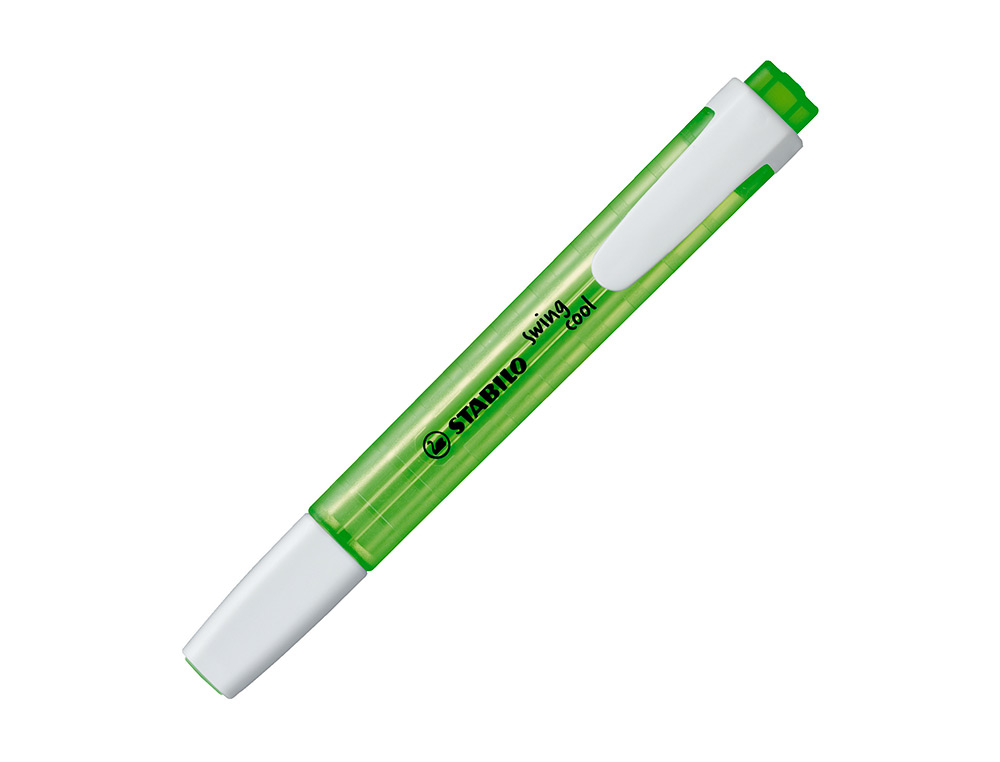 MARCADOR STABILO SWING COOL FLUOR VERDE 1
