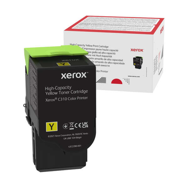 TONER XEROX C310 5.5K AMARELO ALTA CAPACIDADE