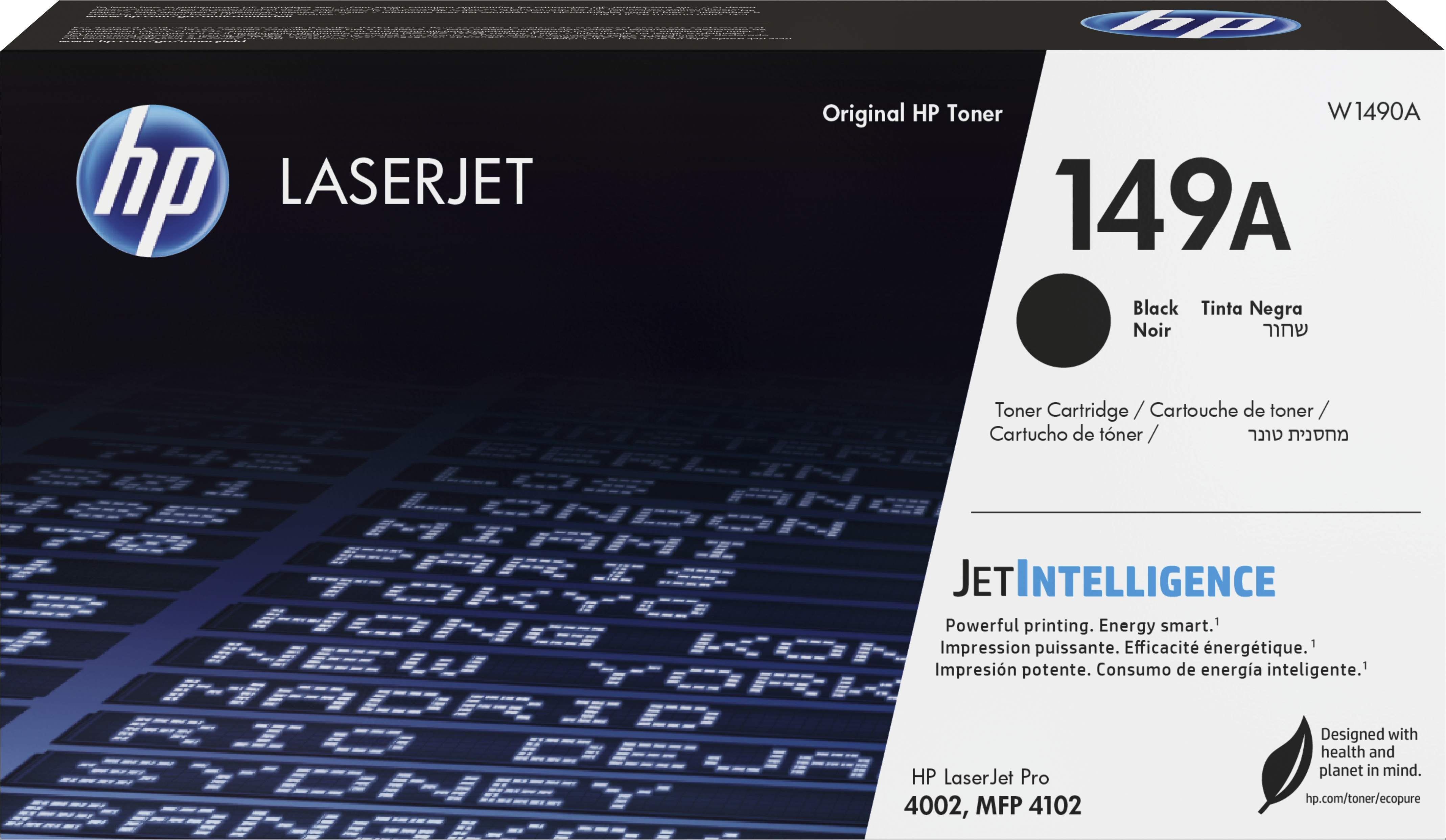 TONER HP LJ PRO 4002/4102 2.9K 149A PRETO