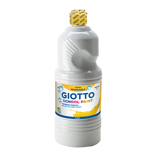 GUACHE GIOTTO PRONTA LAVÁVEL ESCOLAR 1LITRO BRANCO 535501