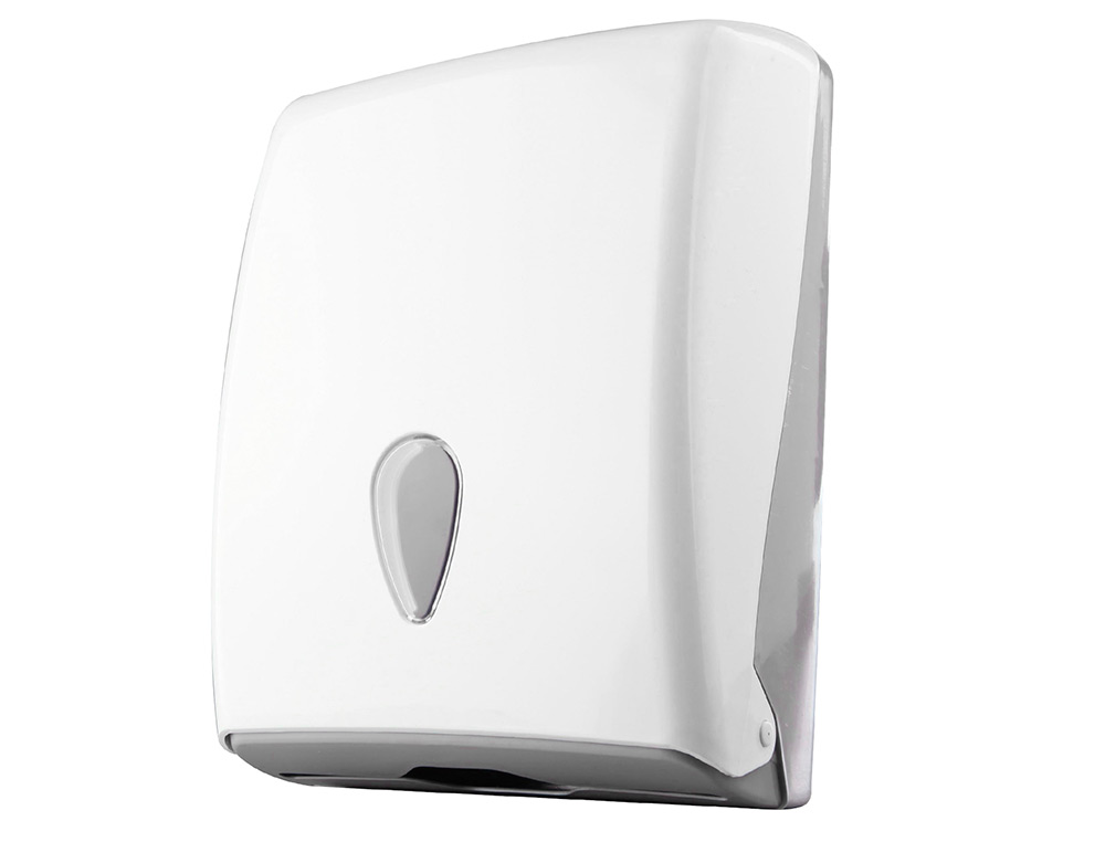 DISPENSADOR TOALHAS ZIG-ZAG DAHI JAVEA ABS COR BRANCO 370X277X130MM