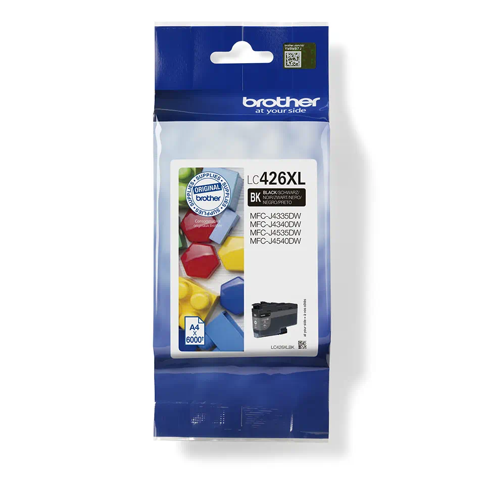 TINTEIRO BROTHER MFCJ4340DW/MFCJ4540DW/MFCJ4540DWXL 6.0K PRETO XL