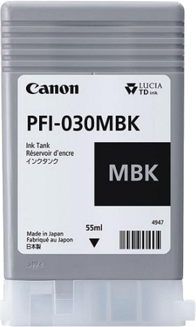 TINTEIRO CANON TA-20/TA-30 55ML PRETO MATE 3488C001AA PFI-030MBK