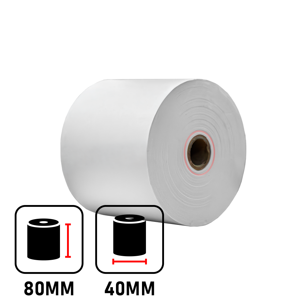 ROLO PAPEL TÉRMICO - 80X40MM CITYCOLOR