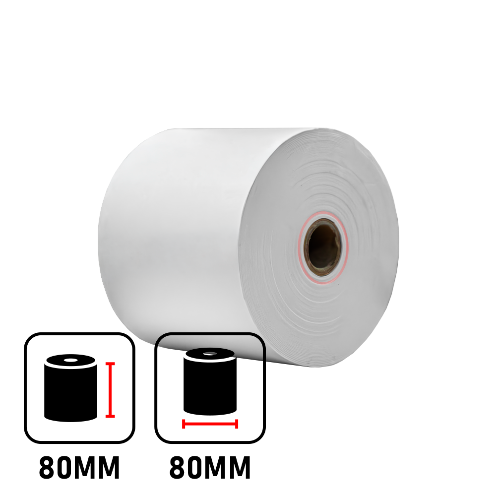 ROLO PAPEL TÉRMICO - 80X80MM CITYCOLOR
