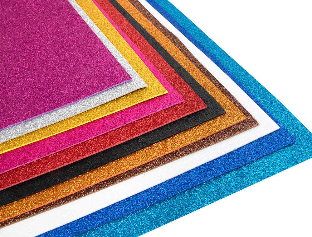 GOMA EVA 2MM 50X70 PURPURINA 60GR/M2 BRANCO 2