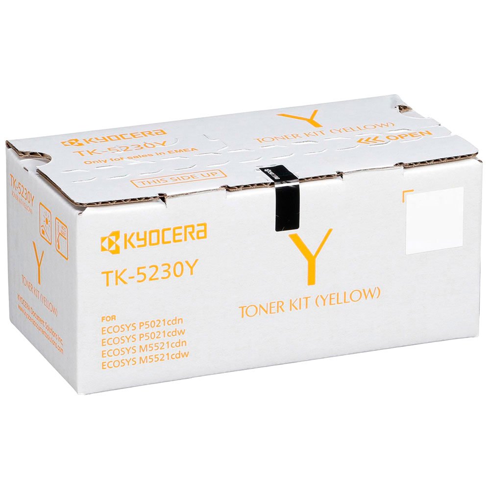 TONER KYOCERA MITA TK-5230C/ECOSYS M5521CDW 2.2K AMARELO 1T02R9ANL0