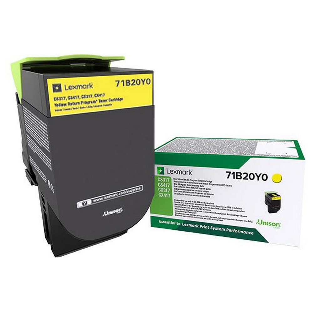 TONER LEXMARK CS417DN/CS317DN/CX517DN/CX417DE/CS517DE/CX317DN AMARELO P