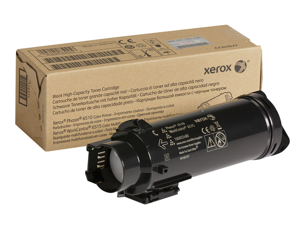 TONER XEROX PHASER 6510/6515 6.0K PRETO ALTA CAPACIDADE