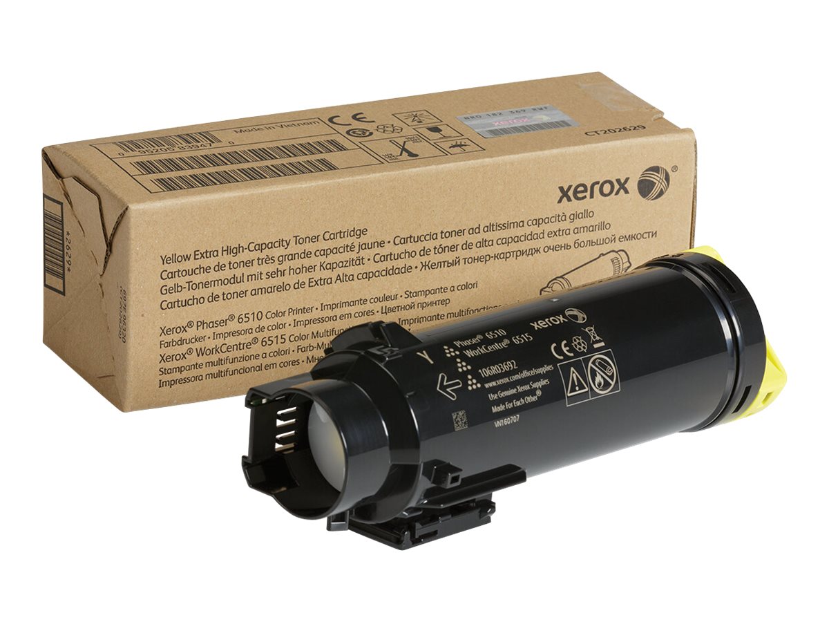 TONER XEROX PHASER 6510/6515 4.5K AMARELO ALTA CAPACIDADE