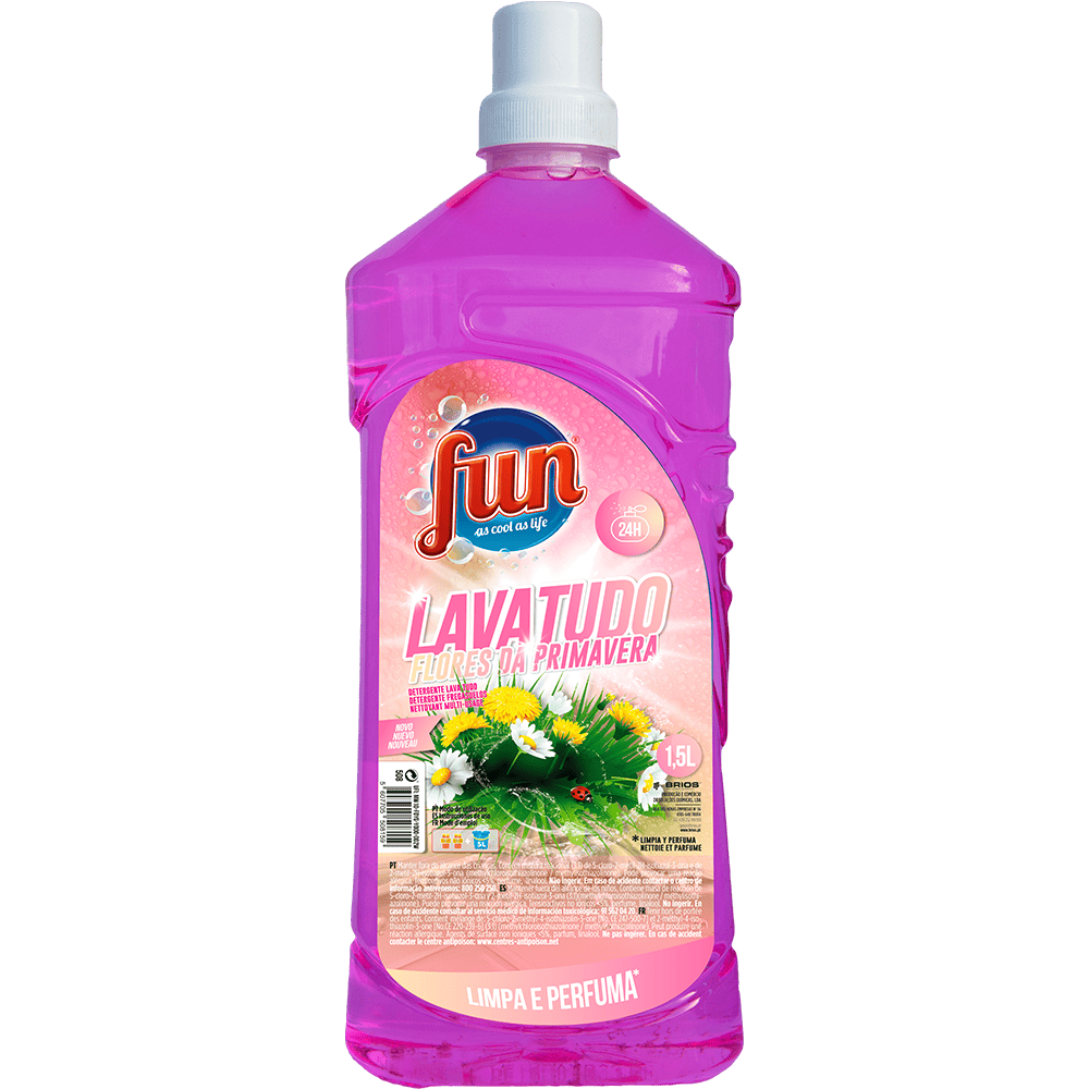 LAVA TUDO MULTIUSOS FUN FLORAL FLORES DA PRIMAVERA 1.5 LITRO 2PA5081500