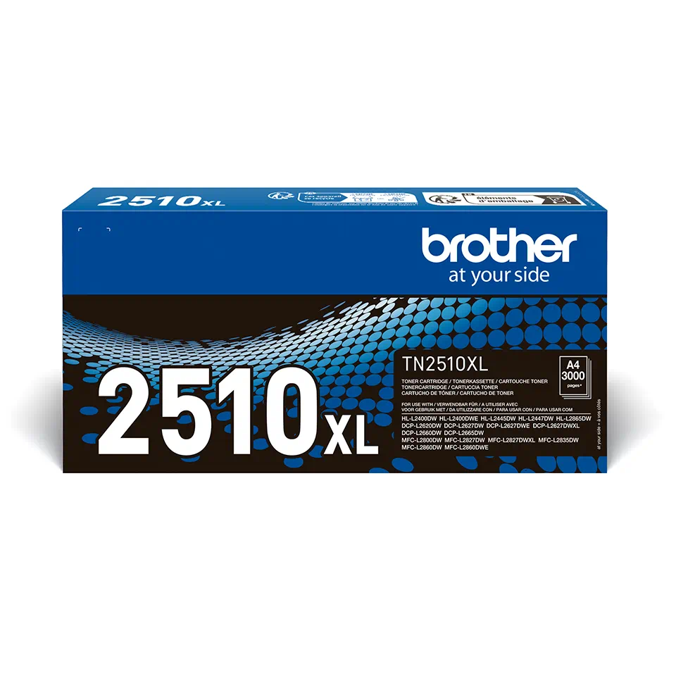 TONER BROTHER HLL2400DW/HLL2445DW/DCPL2620DW/DCPL2627DWXL 3.0K PRETO