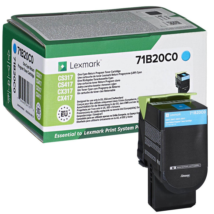 TONER LEXMARK CX317DN/CX417DN/CS317DN/CS417DN 2.3K SIÃO
