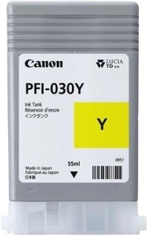 TINTEIRO CANON TA-20/TA-30 55ML AMARELO 3492C001AA PFI-030Y 0