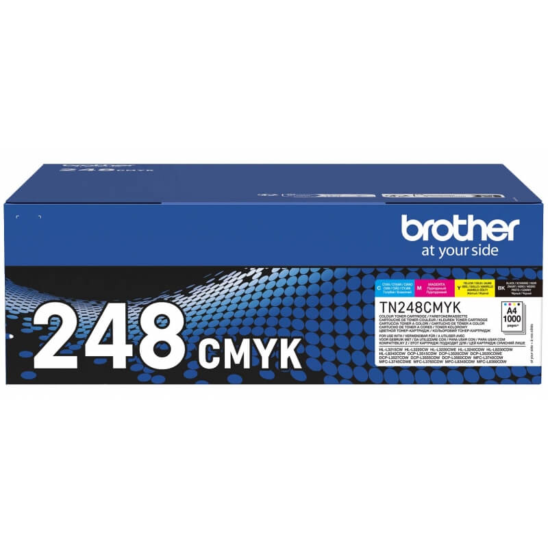 TONER BROTHER HLL3220CW/HLL3240CDW/3560/3760/8230/8340 1.0K CMYK