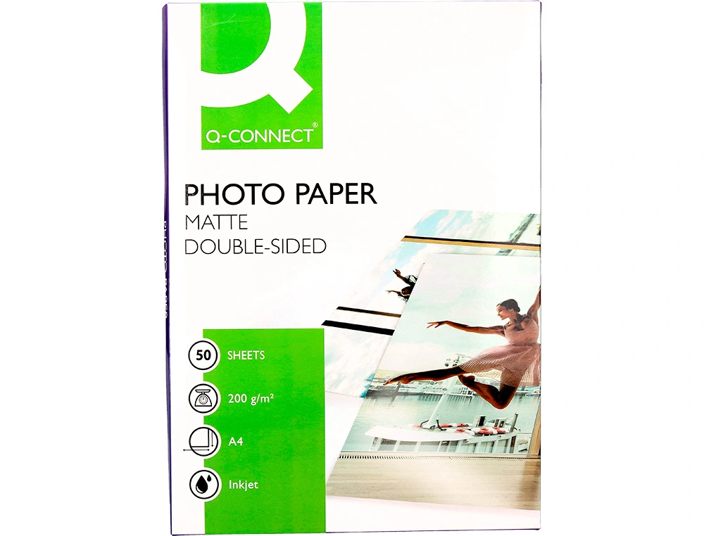 PAPEL FOTO MATE DUPLA FACE DIN A4 220GR INKJET PACK C/ 50FOLHAS 1