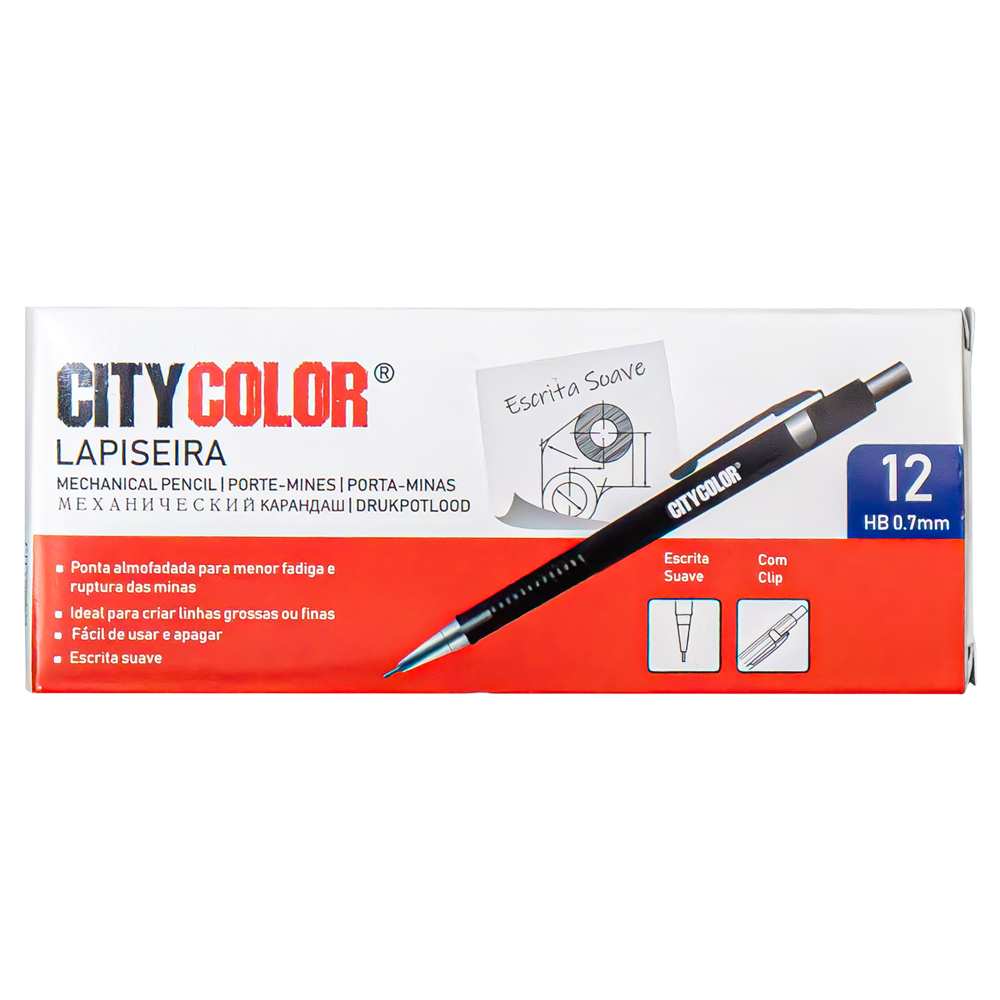 LAPISEIRA MECÂNICA PORTA-MINAS CITYCOLOR 0