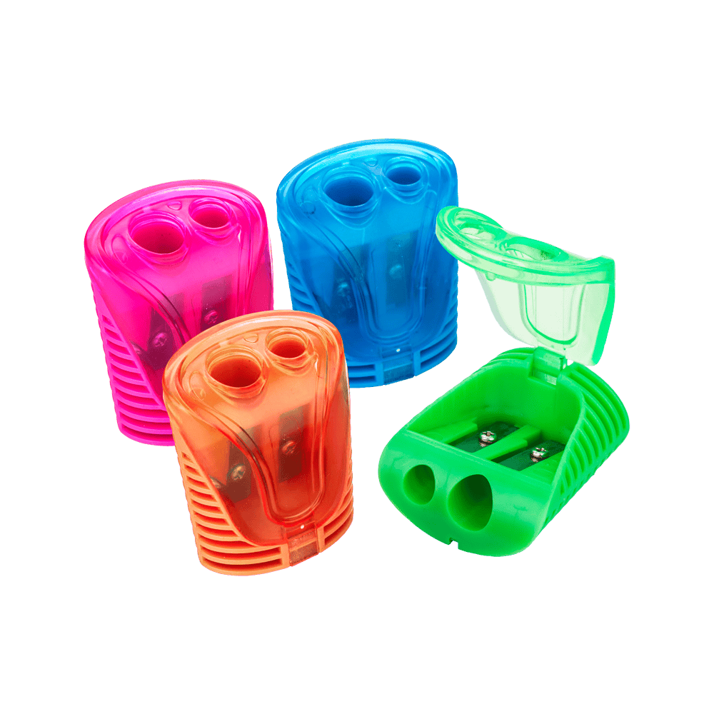 AFIA LÁPIS 2BOCAS PLÁSTICO C/DEPÓSITO CITYCOLOR