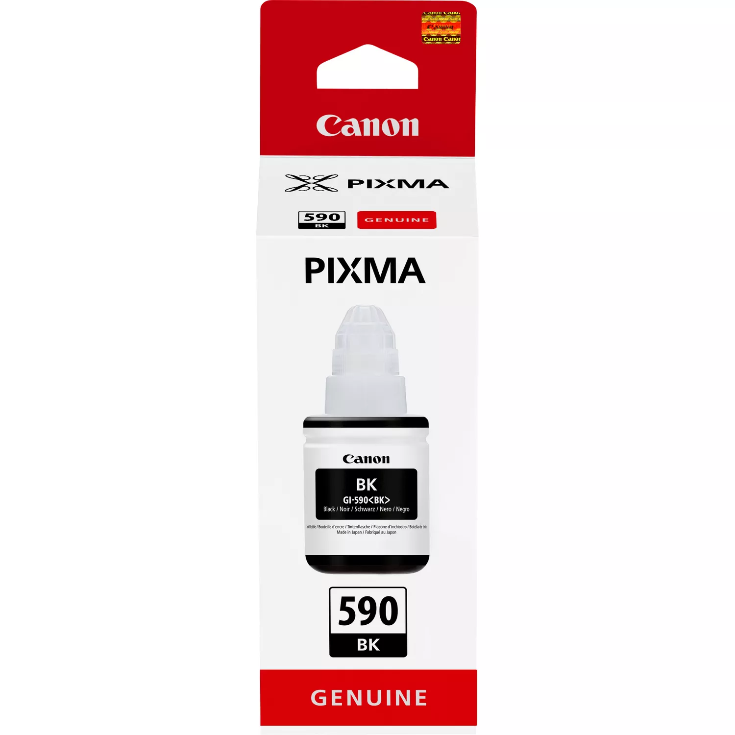 TINTEIRO CANON GI-590BK 135ML PRETO 1603C001