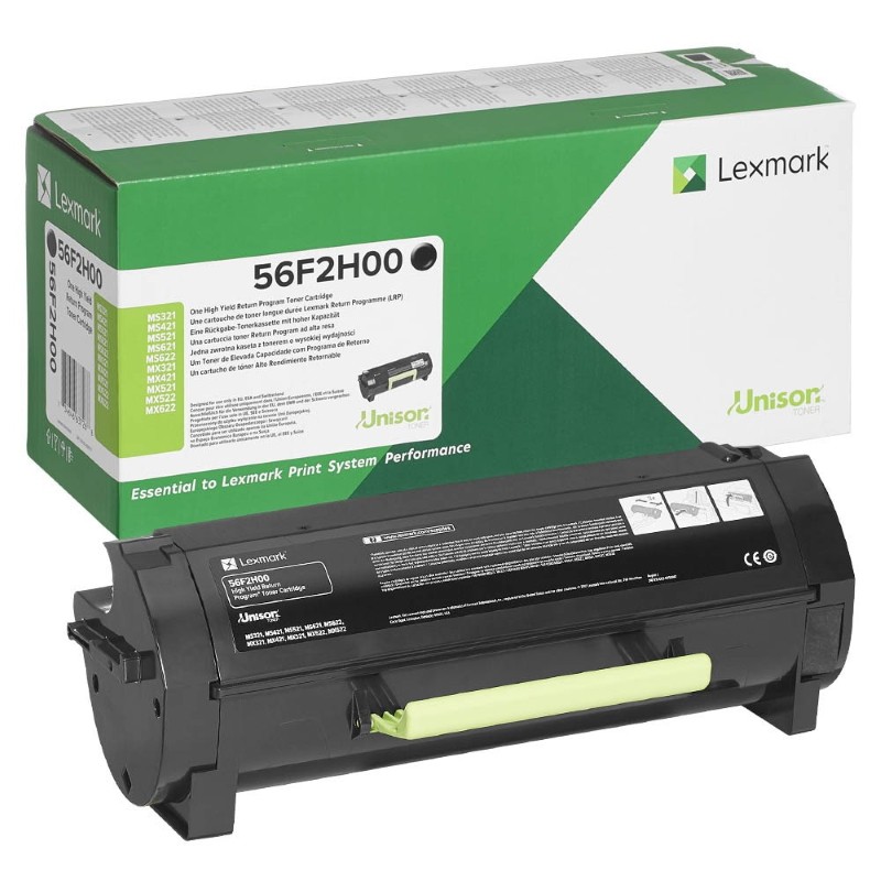 TONER LEXMARK MX521/MS421/MS521/MS621/MX522/MX622 15.0K PRETO