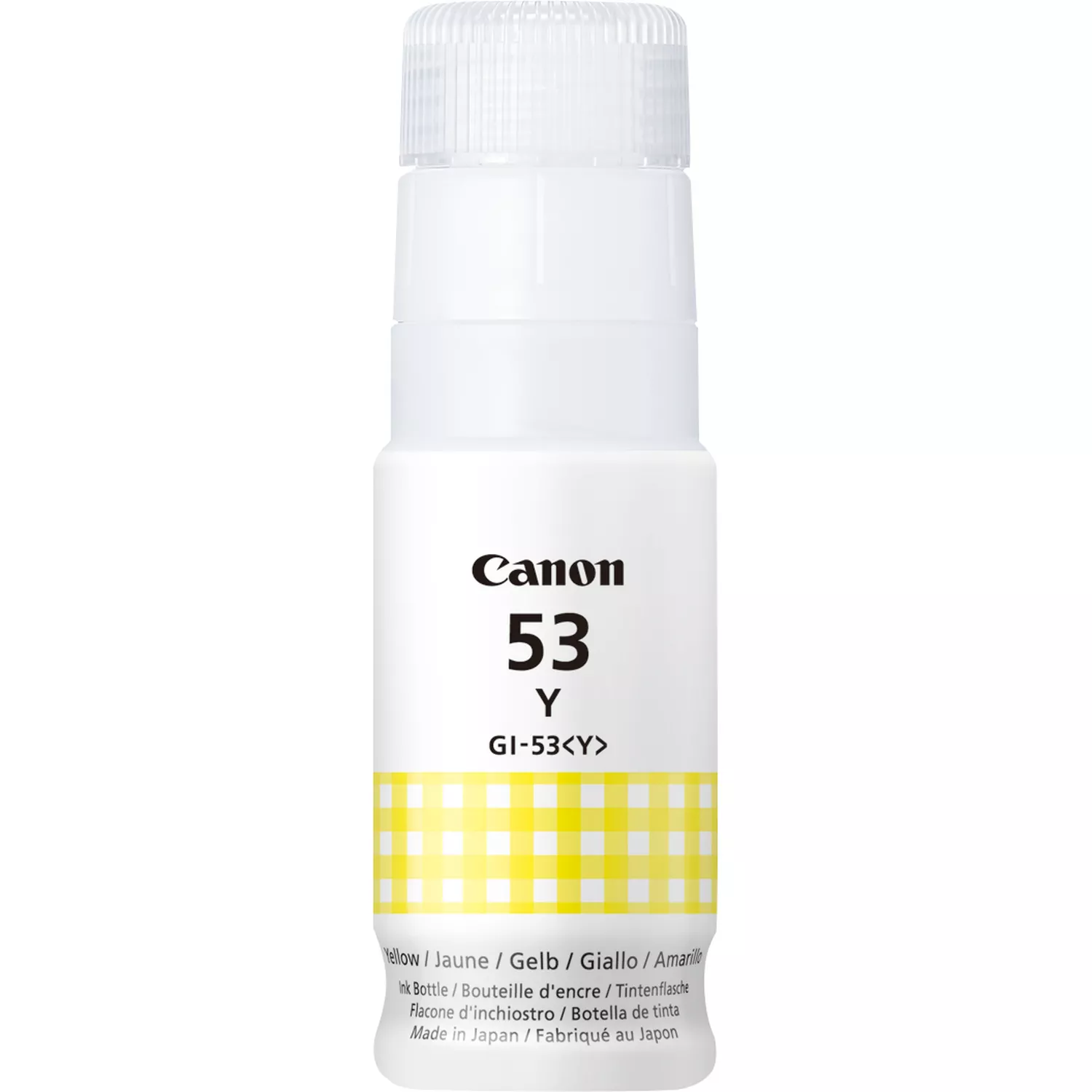 TINTEIRO CANON PIXMA G550/G650 60ML AMARELO 4690C001 0