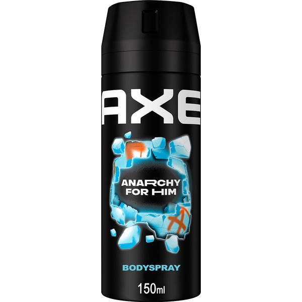 DESODORIZANTE AXE SPRAY ANARCHY MAN 150ML
