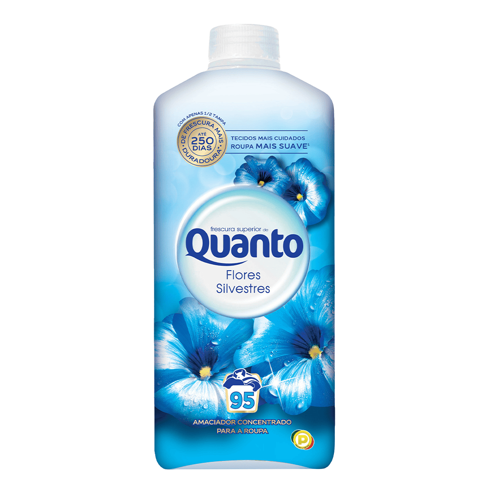 AMACIADOR ROUPA QUANTO FLORES SILVESTRES 95 DOSES