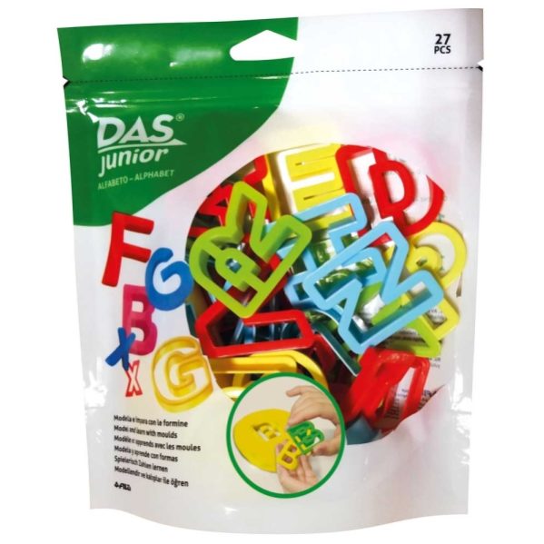 ACESSORIOS DE MODELAGEM PLASTICINA GIOTTO PATPLUME LETRAS BLISTER C/26 UNIDADES